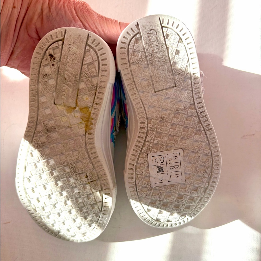 Skechers Twinkie Toes Kids Sparkly Purple Sneakers - Picture 8 of 8